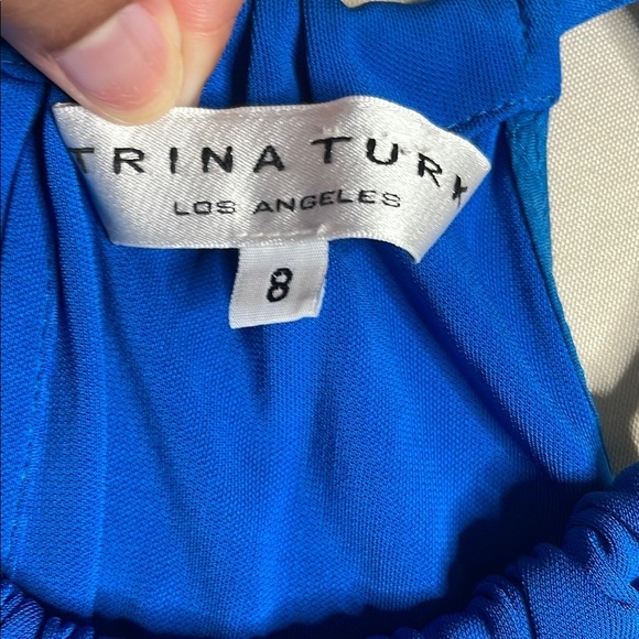 TRINA TURK Elegant Blue Women's Dress - Picture 6 of 11